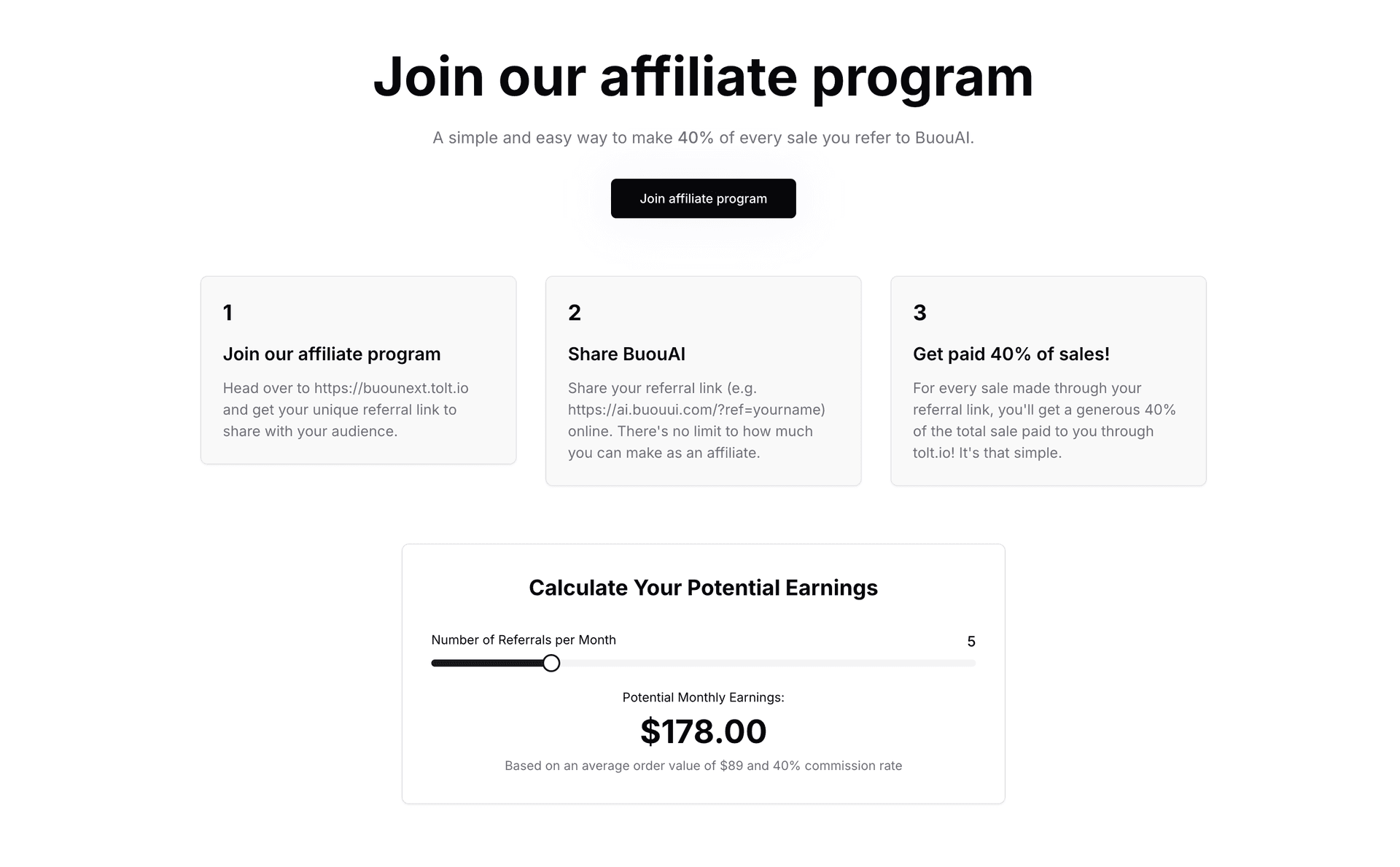 Maximize Your Income with the Buou Affiliate Program