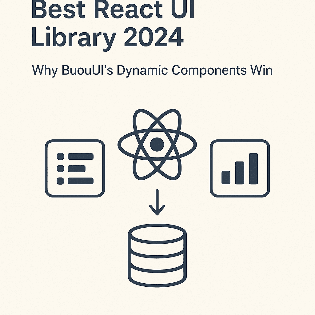 Best React UI Library 2024: Why BuouUI's Dynamic Components Win