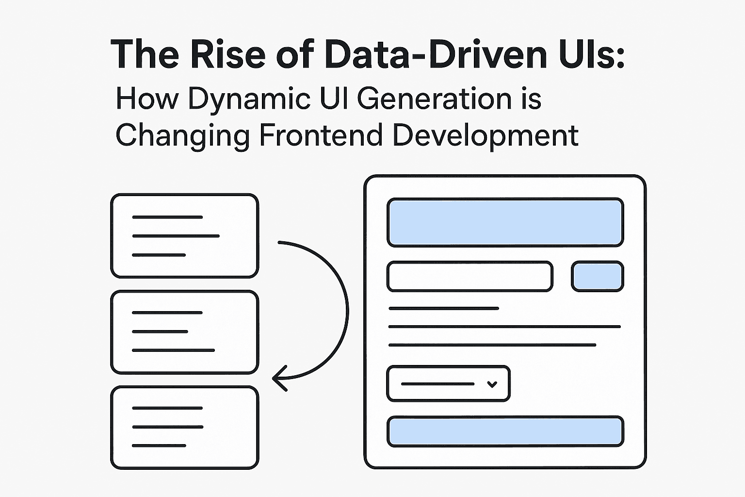 The Rise of Data-Driven UIs: How Dynamic UI Generation is Changing Frontend Development
