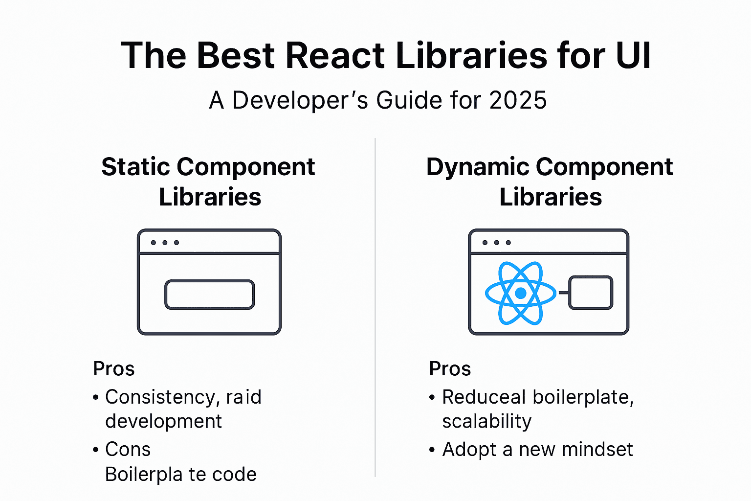 The Best React Libraries for UI: A Developer's Guide for 2025